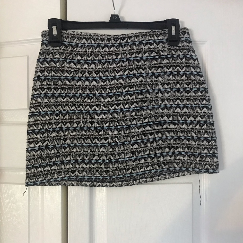 Knit design skirt